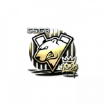 Наклейка | Virtus.pro (золотая)